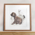 Watercolour Pet Portrait