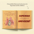 Personalised Dad's Superhero Book