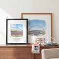 Our Favourite Place Watercolour Sketch