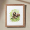 Watercolour Pet Portrait