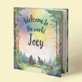 Welcome To The World Personalised New Baby Book