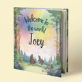 Welcome To The World Personalised New Baby Book
