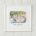 Personalised Family Line Portrait