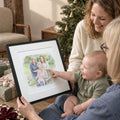 Personalised Family Line Portrait