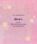 Personalised Baby First Christmas Childrens Book