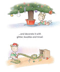 Personalised Baby's First Christmas Book