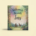 Welcome To The World Personalised New Baby Book