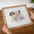 Grandad and Me Illustration