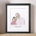 Grandad and Me Illustration