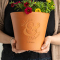 Personalised Couples Celebration Flower Pot
