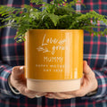 Personalised Engagement Indoor Plant Pot