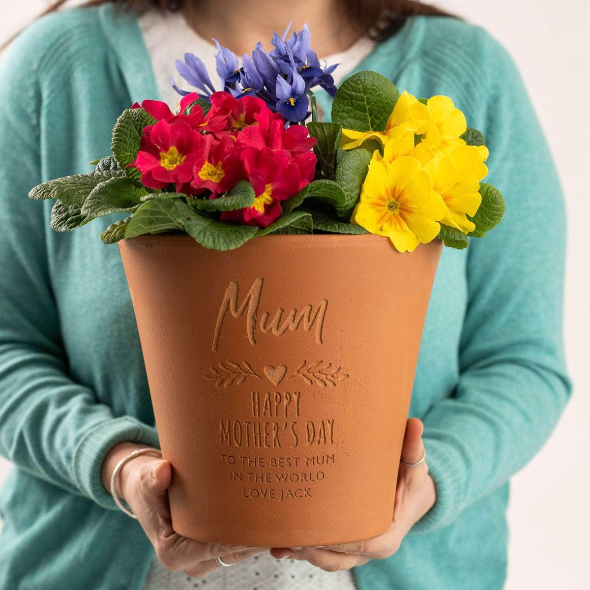 Personalised Flower Pot For Mum - Personalised Mother's Day or birthday ...
