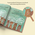 Personalised Christmas Reindeer Story Book