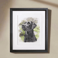 Watercolour Pet Portrait