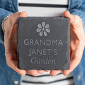 Garden Slate with Flower Icon