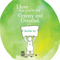 Personalised Grandparent And Me Book