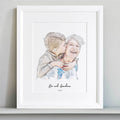 Grandma and Me Illustration