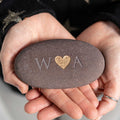 Personalised Engraved Love Pebble