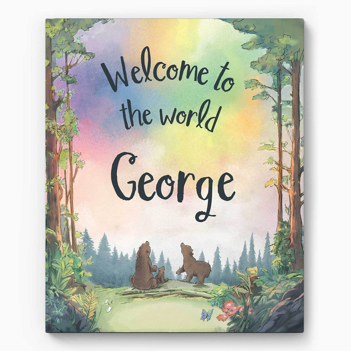 Personalised Welcome to the World Story Book - Top personalised New ...