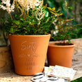 60th Birthday Personalised Plant Pot