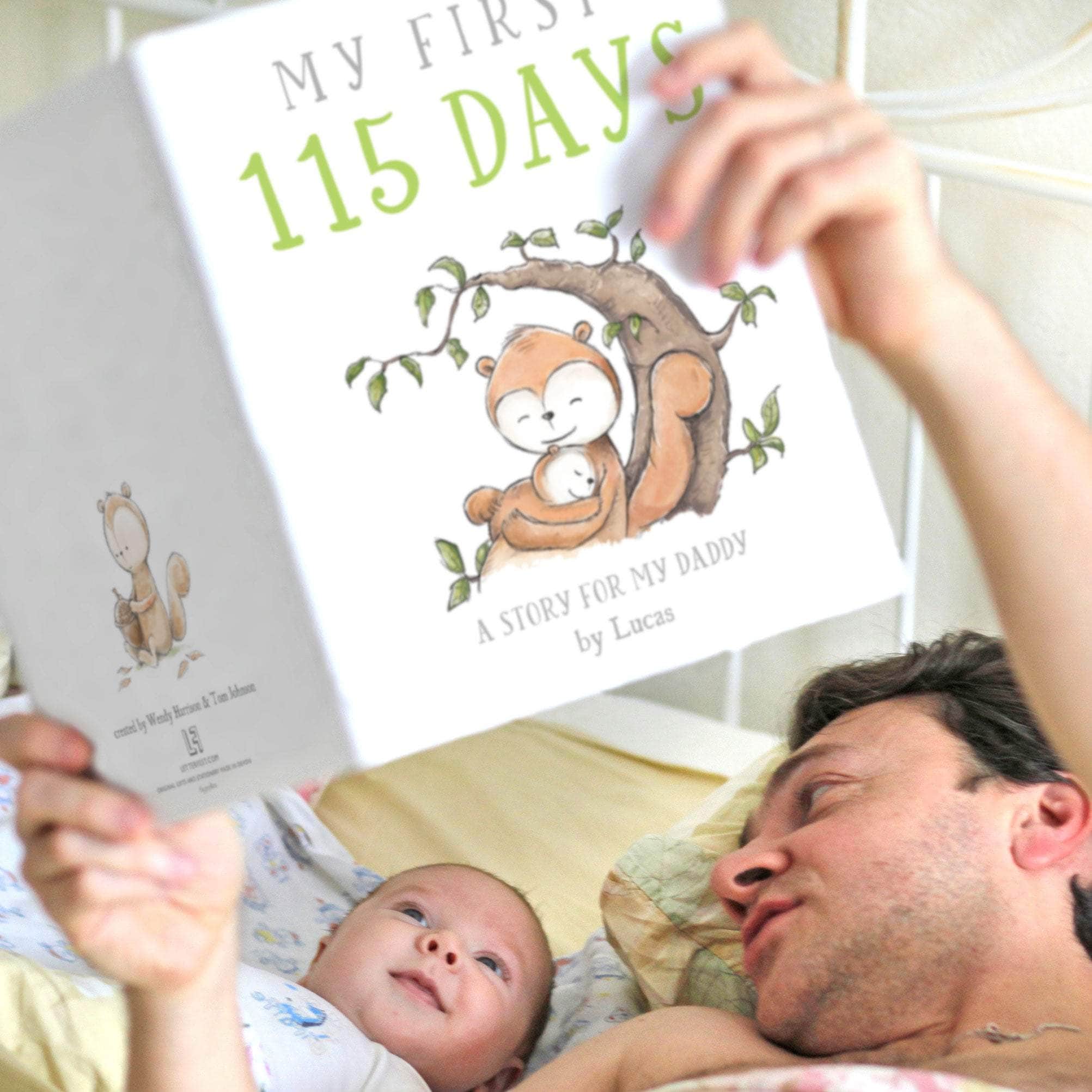 First Father's Day Gifts Printed Wooden Picture | Udelf