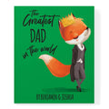 Personalised Greatest Dad in the World Book