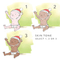 Personalised Baby First Christmas Childrens Book