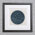 Personalised Birthday Constellation Print