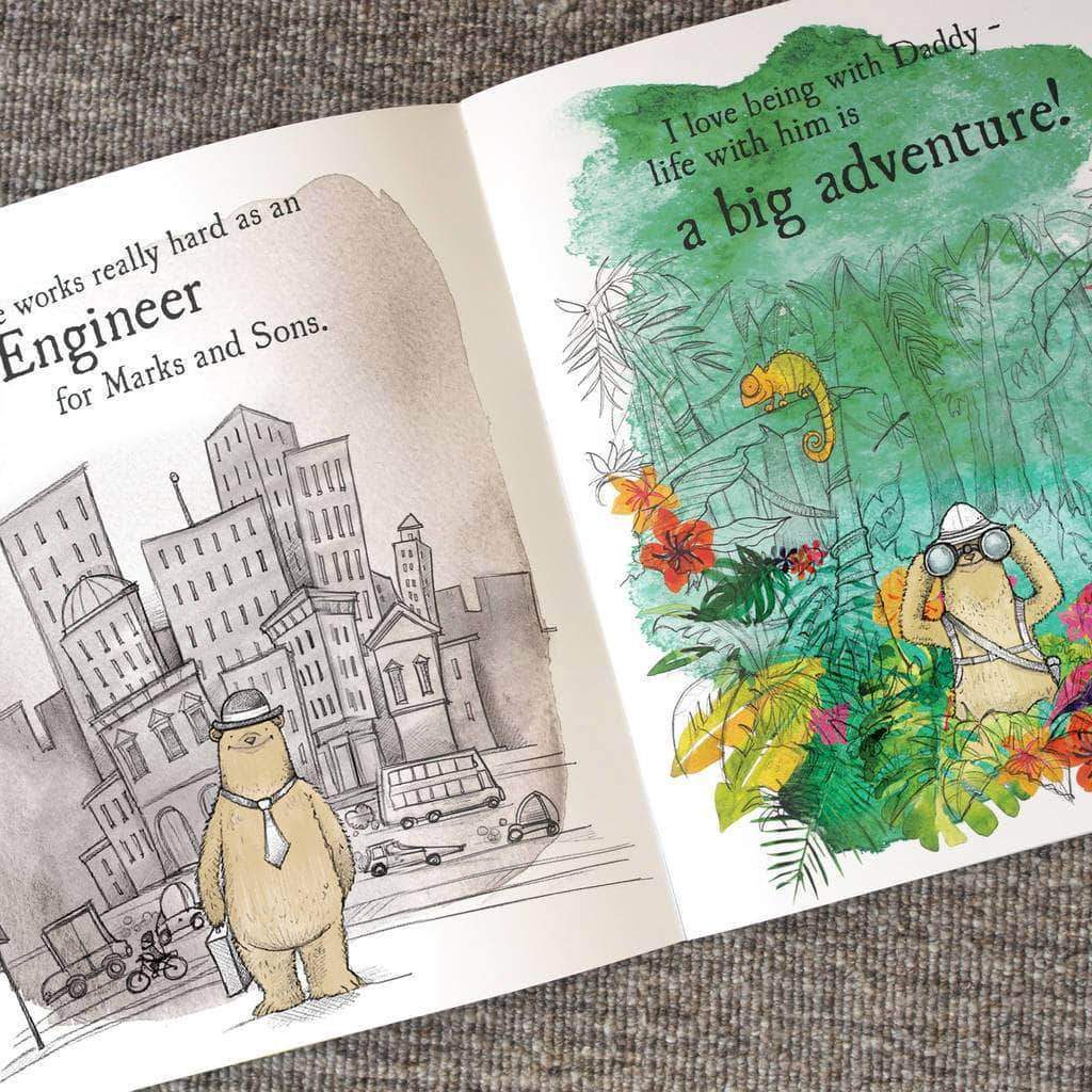 letterfest book Personalised Adventures of Dad Book