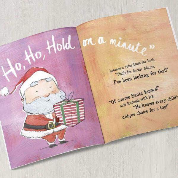 letterfest book Personalised Christmas Reindeer Story Book