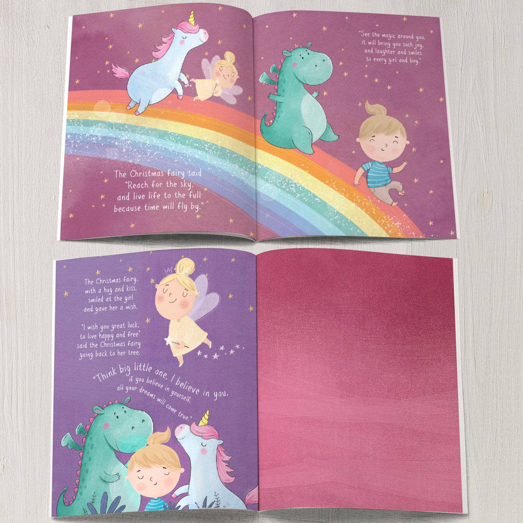 letterfest book Personalised Christmas Wish Story Book