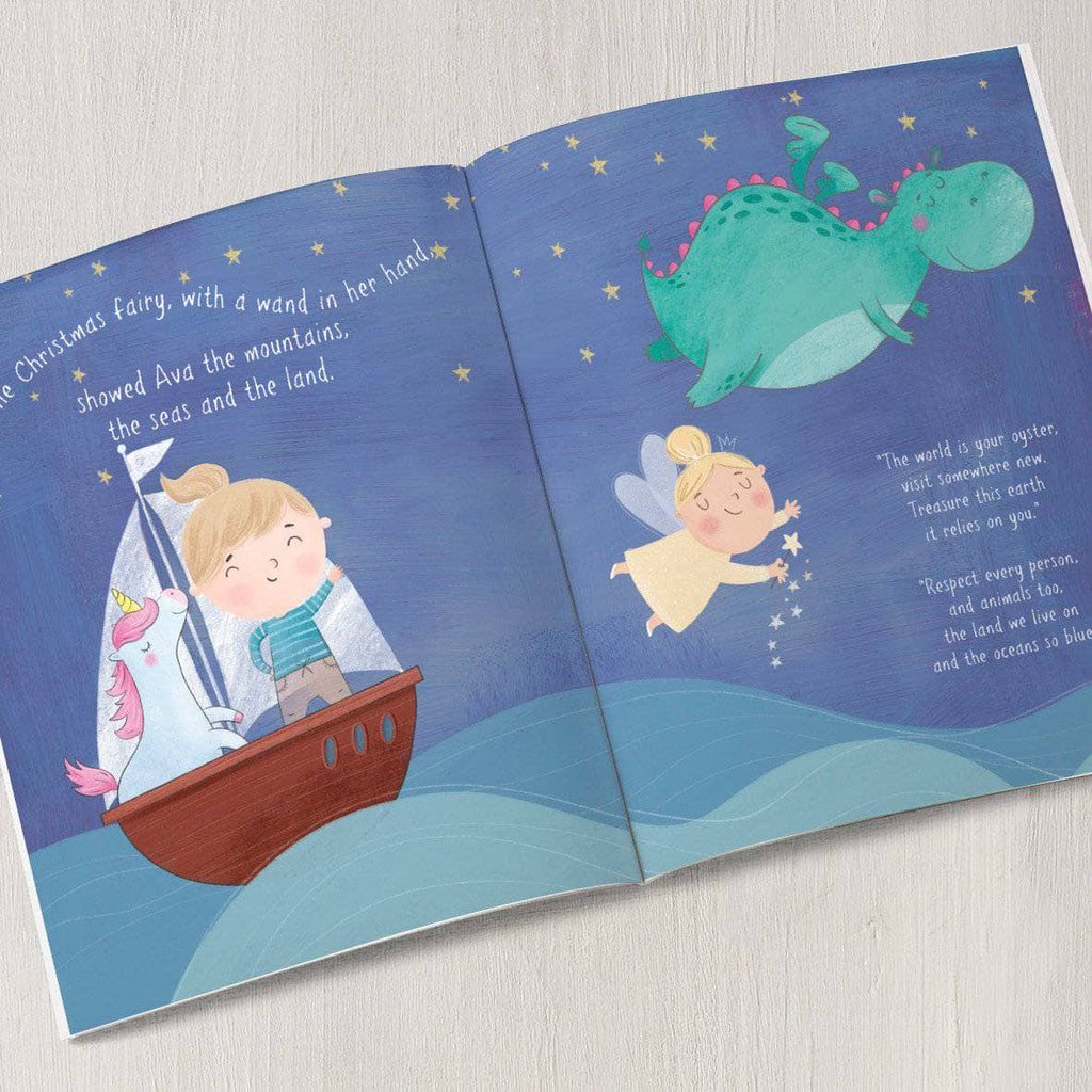 letterfest book Personalised Christmas Wish Story Book