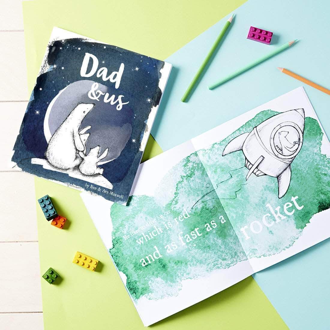Personalised Daddy and Me Story Book