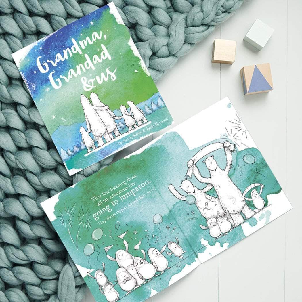 –　tailored　Grandparent　of　Children's　Personalised　and　book　the　Beautiful　Letterfest　and　and　story　Grandparents　their　Grandchildren　story　to