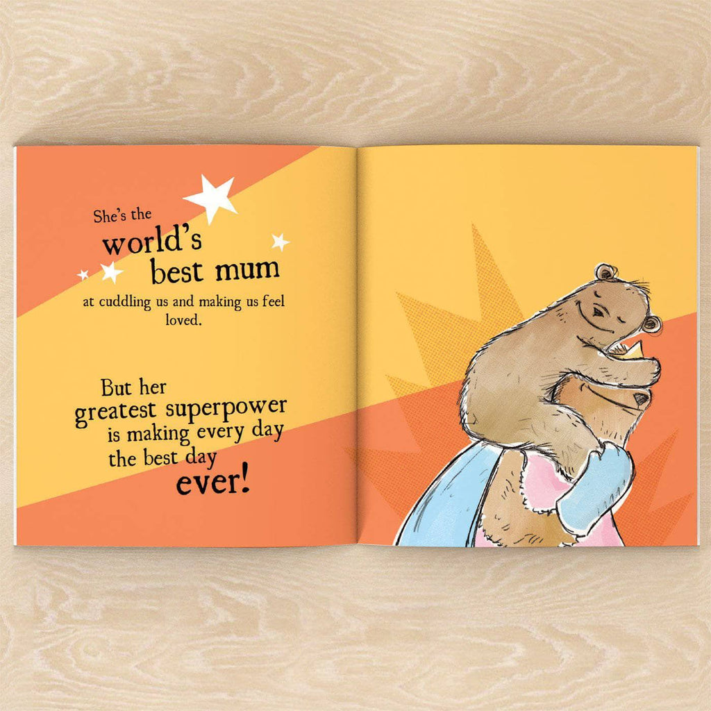 letterfest book Personalised Supermum Book