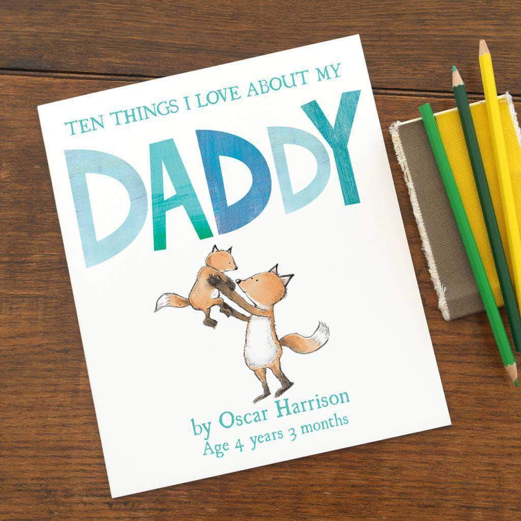 Personalized Kids Book - Reasons I Love Dad Children's story – Letterfest  🇺🇸