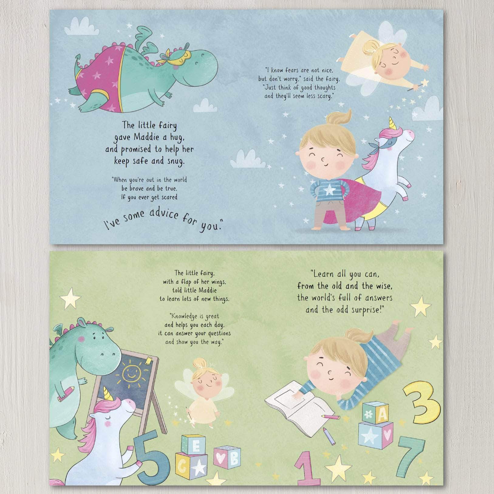 letterfest book Personalised Wish Book For Baby Or Child