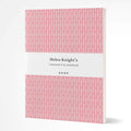 Pink Leaf Notebook