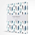 Watercolour Feathers Notebook