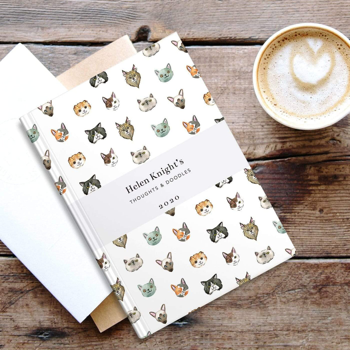 Watercolour Dogs Journal or Notebook - Personalised ideas book – Letterfest