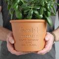Personalised Herb Pot